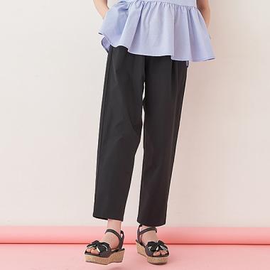 【吸水速乾】ハイウエストテーパードパンツ