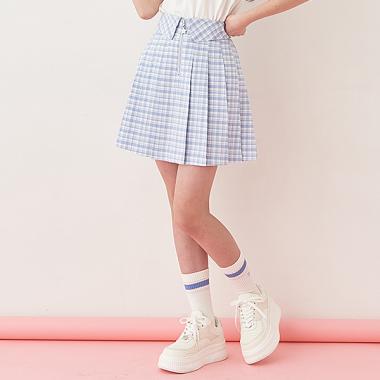 ウエスト折り返しジップスカパン