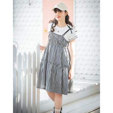 キャミワンピース＆メローTシャツセット