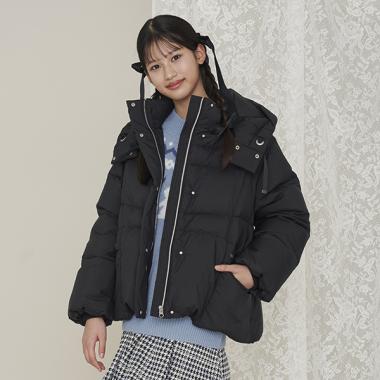 【撥水】暖かポケット リサイクルダウンブルゾン