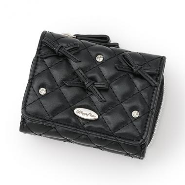 リボン×きらきらラインストーンウォレット