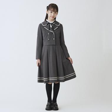 セーラーショートジャケット＆ジャンパースカートセット