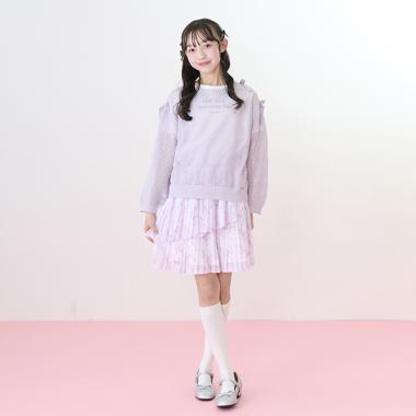 【ニコ☆プチ・Cuugal掲載】ランダムプリーツスカート