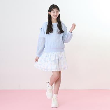 【ニコ☆プチ・Cuugal掲載】ランダムプリーツスカート