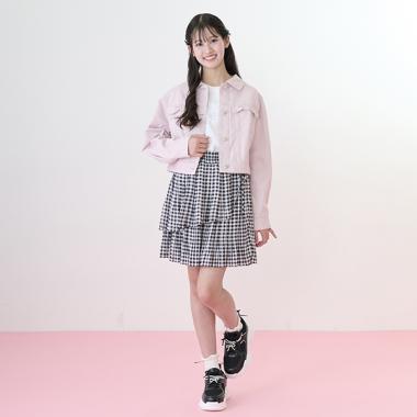 【ニコ☆プチ・Cuugal掲載】ランダムプリーツスカート