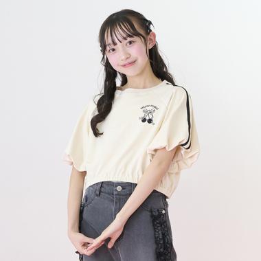 サイドラインバルーン袖Tシャツ＆タンクトップセット
