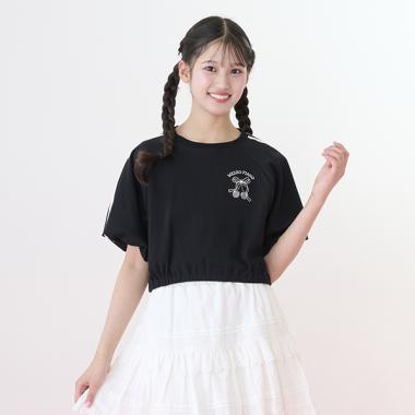 サイドラインバルーン袖Tシャツ＆タンクトップセット