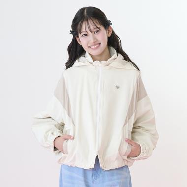 【撥水】切り替えトラックジャケット