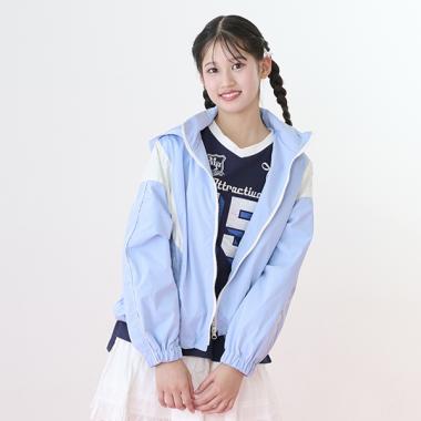 【撥水】切り替えトラックジャケット