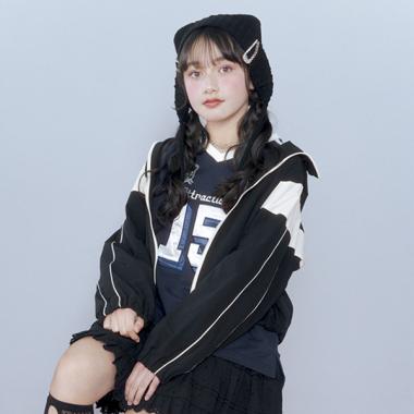 【撥水】切り替えトラックジャケット