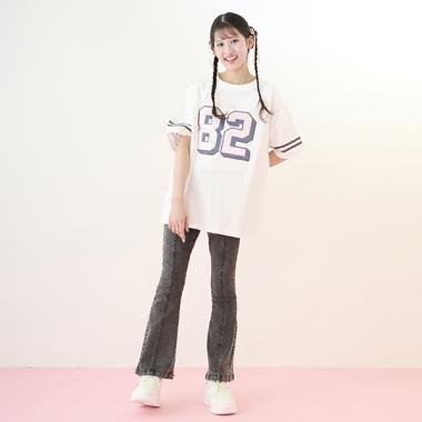 【ニコ☆プチ掲載】美脚フレアデニム