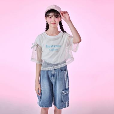 レースラインハーフパンツ