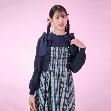 パールボタンカーディガン