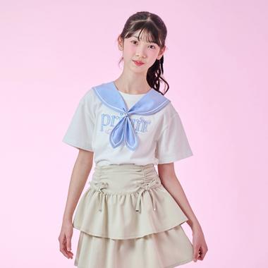 【接触冷感】3WAYセーラーTシャツ