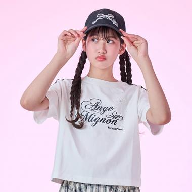 【接触冷感】袖レースラインTシャツ