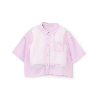 シアーシャツ＆リブタンクトップセット