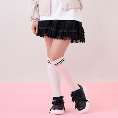 レースティアードスカート