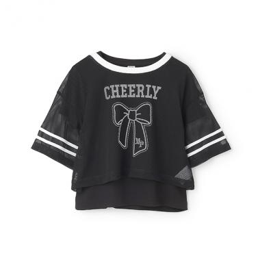 リボンメッシュTシャツセット