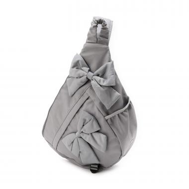 【撥水】リボンワンショルダーボディバッグ