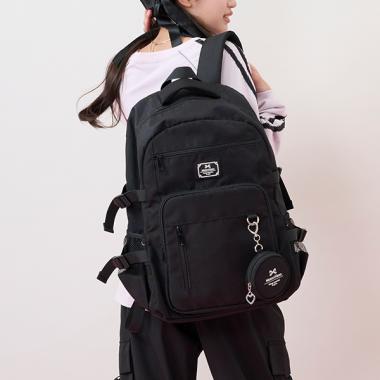 丸型ポーチつきリュック