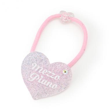 25th anniversary キラキラハートロゴヘアポニー