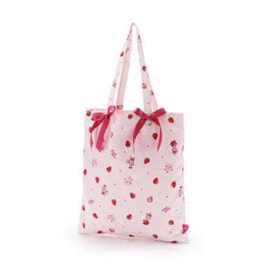 ベリエちゃん総柄サテントートバッグ