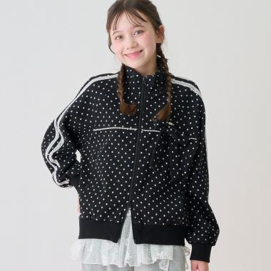 ドットジャカードジャケット（リボンブローチつき）
