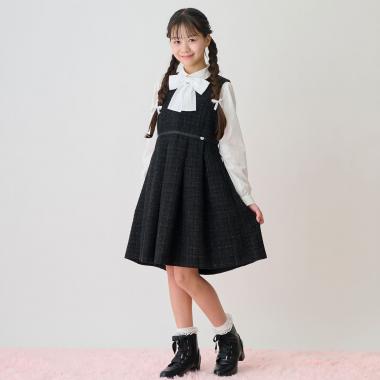 ツイードジャンパースカート♪