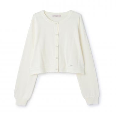 ショート丈カーディガン