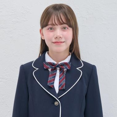 レジメンタル柄リボンタイ