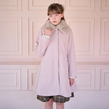 ティペットつきコート