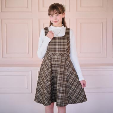 フレアージャンパースカート