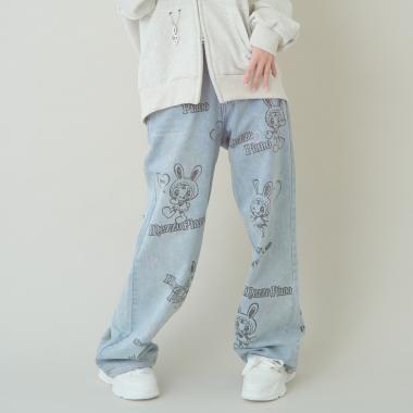 【WEB限定】復刻ART♪ベリエちゃんキラキラデニムパンツ