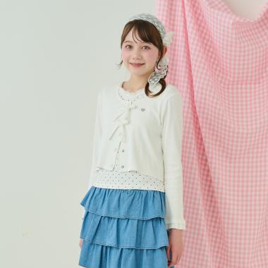 カットソーカーディガン＆タンクトップセット