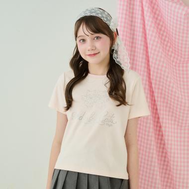 キラキラエンジェルキャットTシャツ