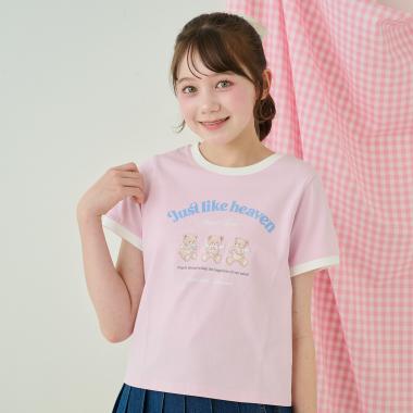 【接触冷感】エンジェルベアリンガーTシャツ