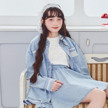 ライトデニムシャツ