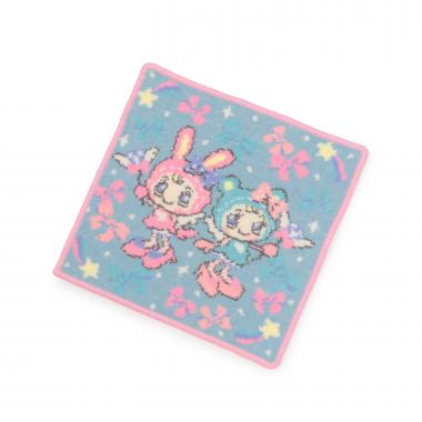 予約/シェニール織ハンカチ【ベリエちゃん】【ブルーベリエちゃん】