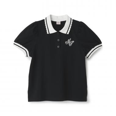 【吸水速乾・接触冷感】袖パフポロシャツ