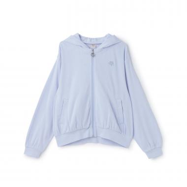 【UVカット】【接触冷感】シャドーボーダーパーカ