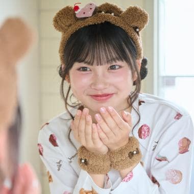 アソート柄ヘアバンド×リストバンドセット