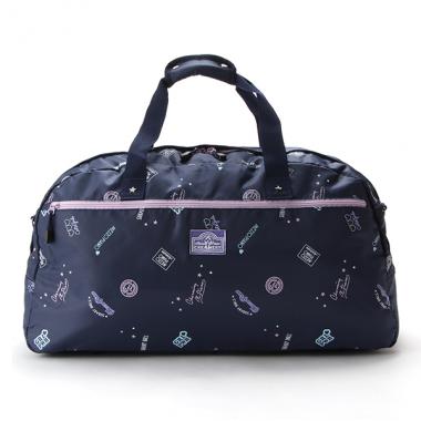 ロゴプリントボストンバッグ