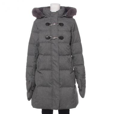 手袋つきダッフルダウンロングコート