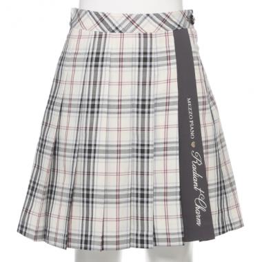 チェックプリーツスカート