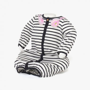 トロンプルイユヘッドフォンカバーオール