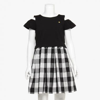 【リピート】【直営店で取り扱い無し】インファント・トドラー ギンガムミックスメディアドレス