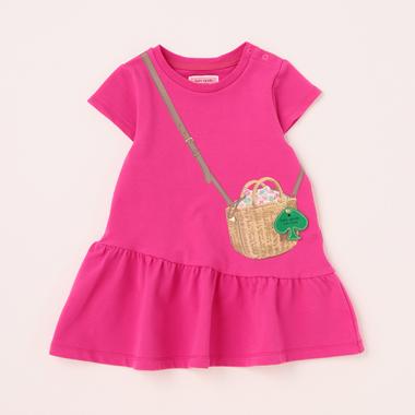 【人気商品再入荷】【直営店で取り扱い無し】トドラー トロンプルイユウィッカーサミーワンピース