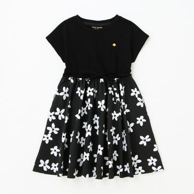 【リピート】【直営店で取り扱い無し】トドラー フローラルドッキングワンピース