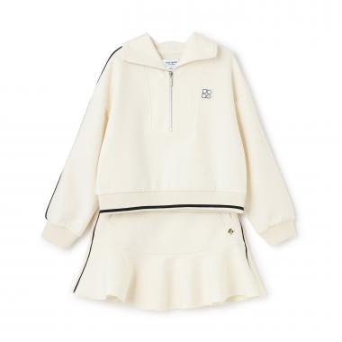 【人気商品再入荷】【直営店で取り扱い無し】トドラー ライントップス&スカートセット