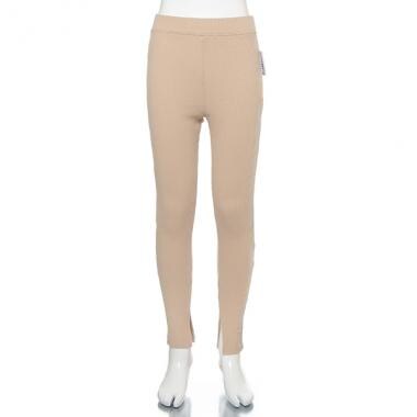 リブストレッチレギンスパンツ